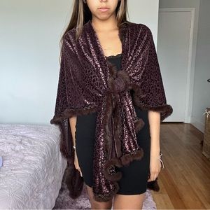 SOLD Animal Print Coverup Scarf Pashmina Shawl Wrap